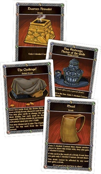 The Red Dragon Inn : 2 Card Game